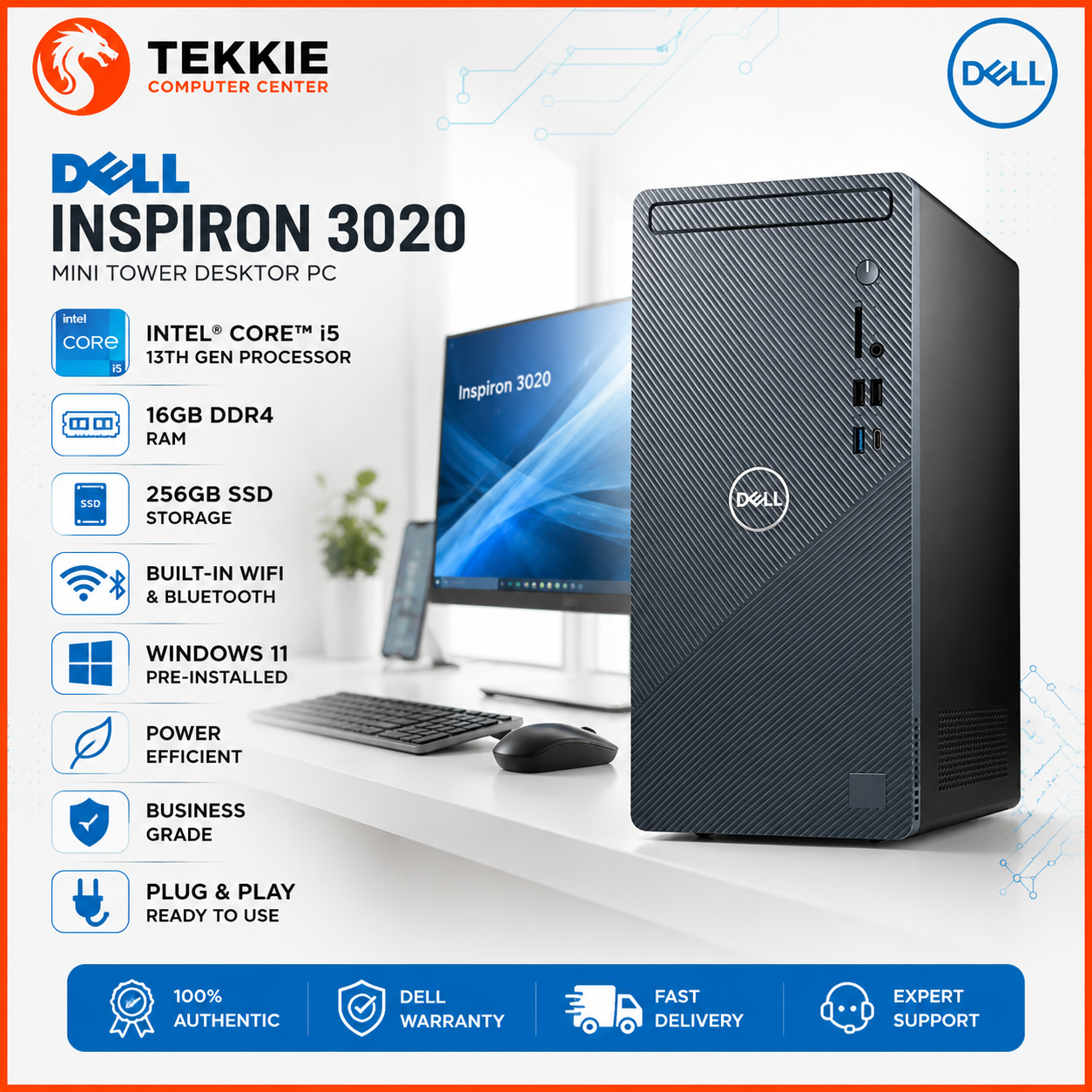 DELL INSPIRON 3020 MINI TOWER DESKTOP PC