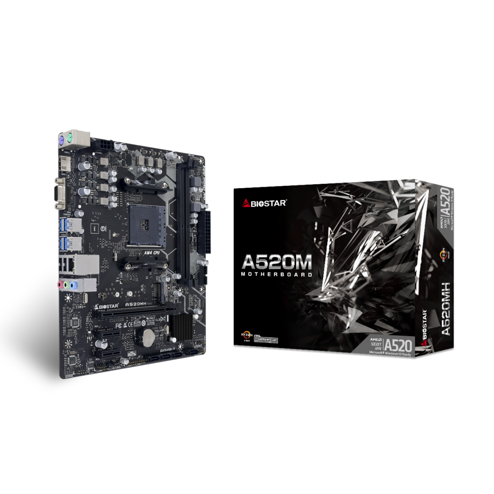 BIOSTAR A520M HK MOTHERBOARD