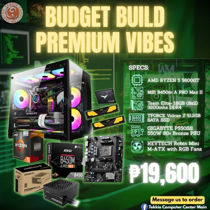 BUDGET BUILD PREMIUM VIBES