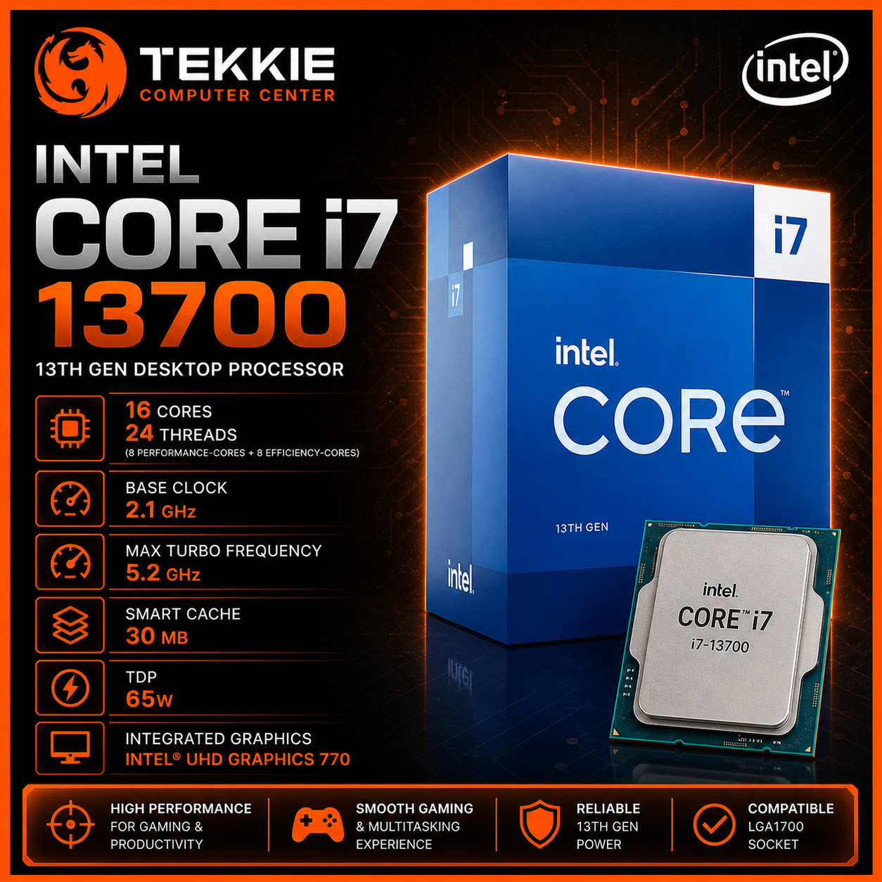 INTEL CORE I7-13700