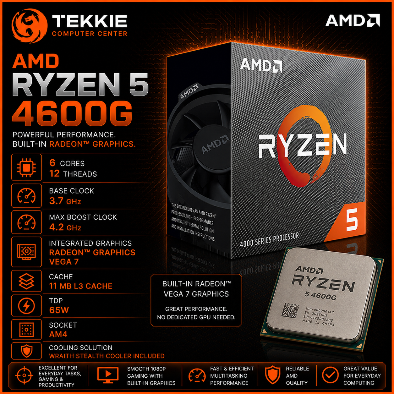 AMD RYZEN 5 4600G