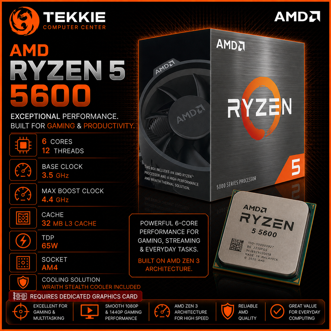 AMD RYZEN 5 5600