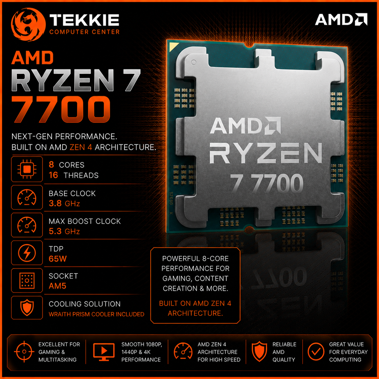 AMD RYZEN 7 7700