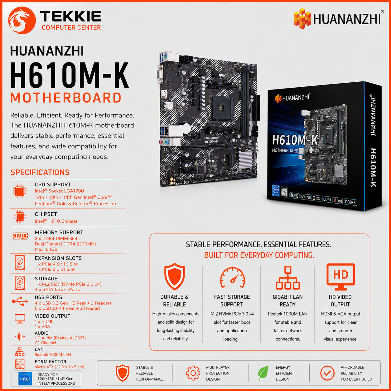 ASUS PRIME A520M-K MOTHERBOARD