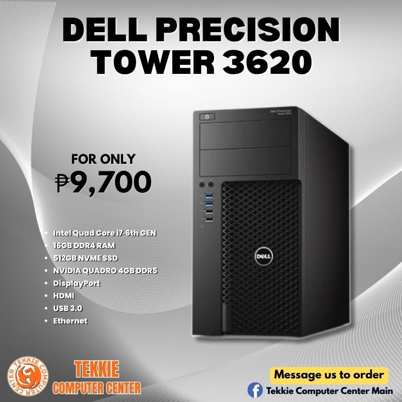 DELL PRECISION TOWER 3620 (REFURBISHED)