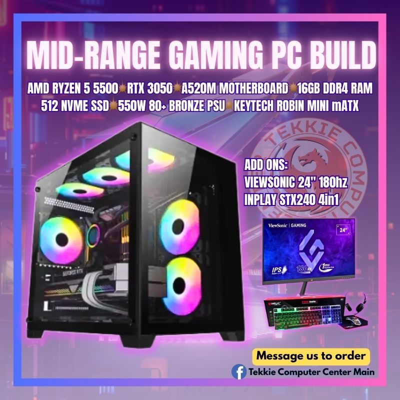 MID-RANGE GAMING PC BUILD