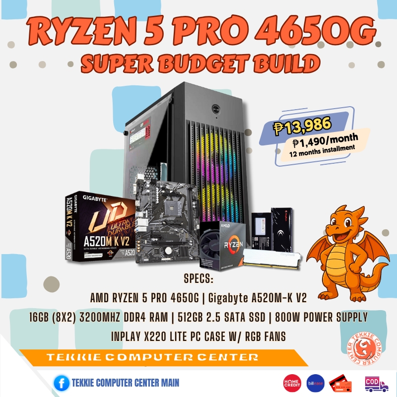 RYZEN 5 PRO 4650G SUPER BUDGET BUILD