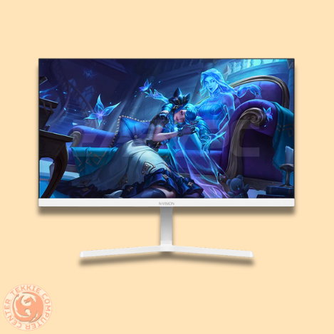NVISION N2455 PRO 24INCH 100HZ FRAMELESS MONITOR WHITE