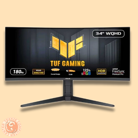 ASUS TUF VG34VQL3A 34INCH 180HZ CURVED GAMING MONITOR