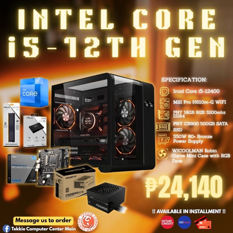 INTEL CORE i5-12th GEN